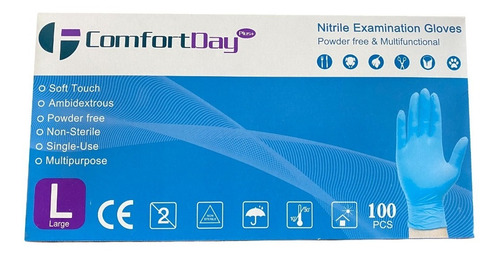 Imagen 3 de 5 de Guante Nitrilo Tallas M, L, Xl - 100% Nitrilo - Certificado