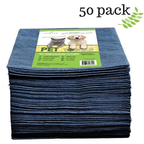 Davelen Toallas Desechables Para Mascotas (50-pack), Super A