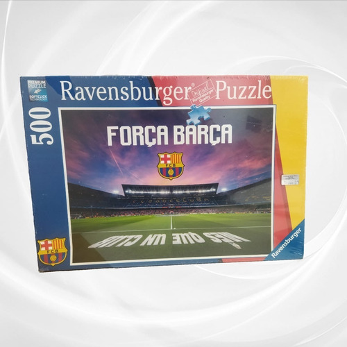 Rompecabezas Ravensburger Fcb Forca Barca 500 Pzas
