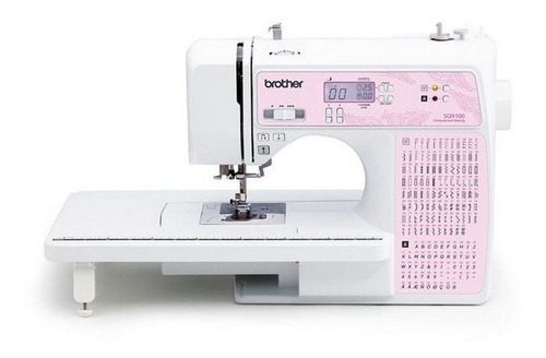 Máquina De Costura Brother Sq9100dv Cor Branco/rosa 110v/220v