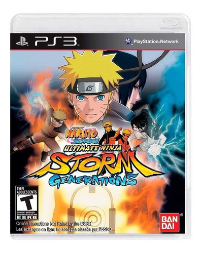 Naruto Shippuden Ultimate Ninja Storm Generations Ps3 Física