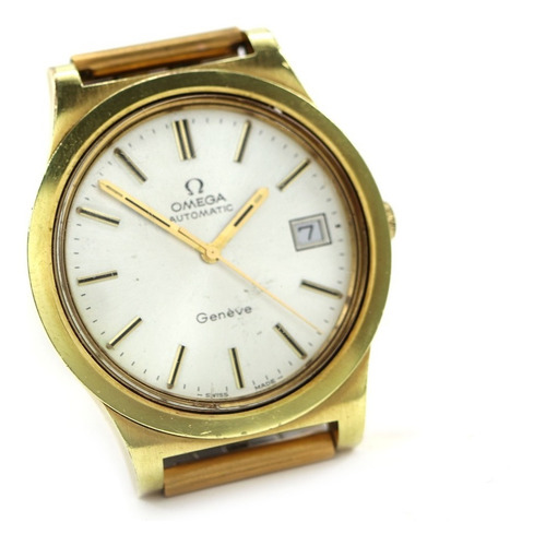 Relógio Omega Automatic Geneve Em Aço Calendário J23177