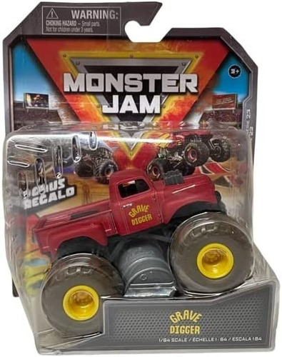 Camioneta Monster Jam 1:64 Spin Master + Bonus 