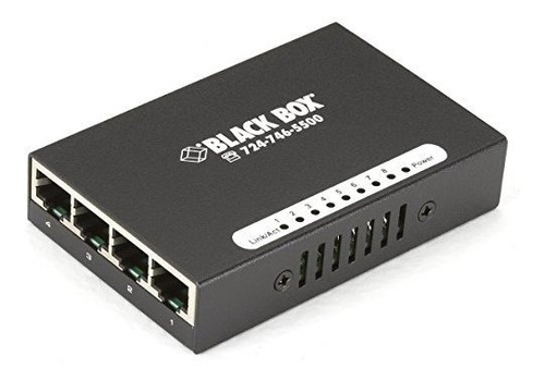 Black Box Lbs008a Usbpowered 10100 8port Switch