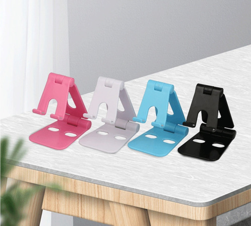 Imagen 5 de 10 de Soporte Atril Celular Apoya Tablet Plegable Base Regulable