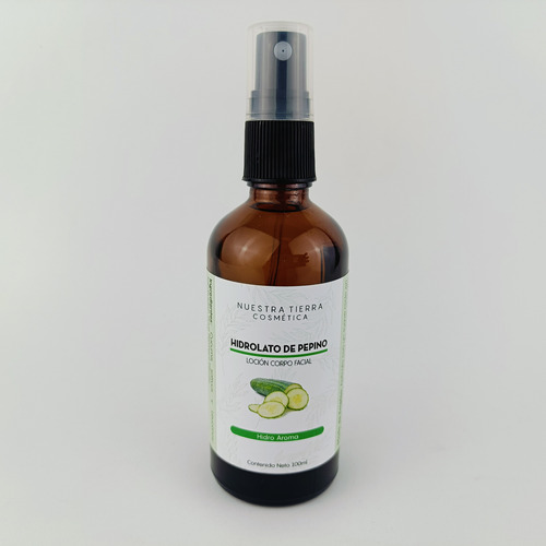 Hidrolato Orgánico De Pepino 120ml 