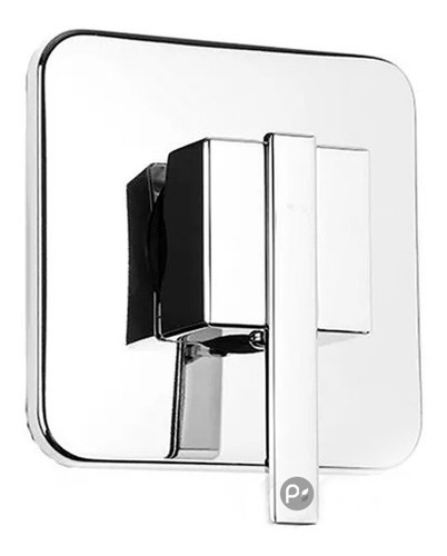 Griferia Ducha Monocontrol Cromo Alta Eficiencia Cuadrato