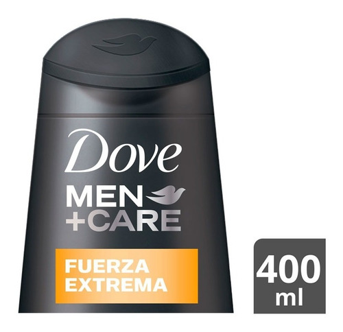 Shampoo 2 En 1 Dove Men + Care Fuerza Extrema X 400 Ml