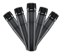 Comprar Kit De Micrófonos Dinámico Shure Sm57 Cardioide X5 Unidades