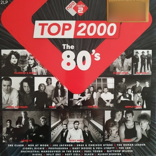 Top 2000 The 80s Vinilo Nuevo Sellado Musicovinyl