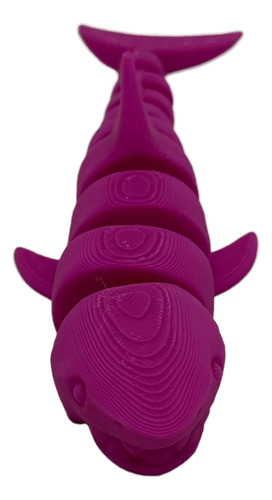 Tiburon Articulado Con Movimiento 3d Impresion
