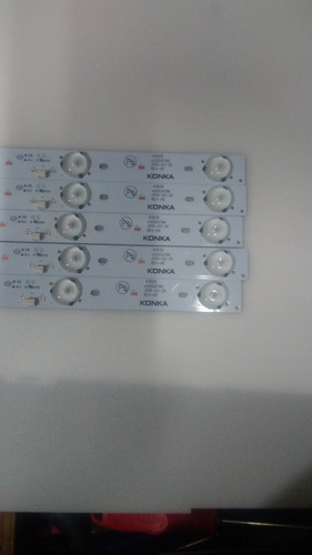 Kit Completo Barras De Leds Toshiba Tv43l2500 Konka