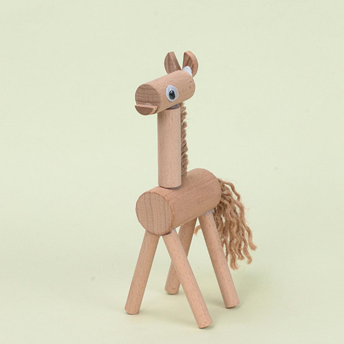 Juguetes Educativos Diy Modelo Animal Juguete Manos Caballo