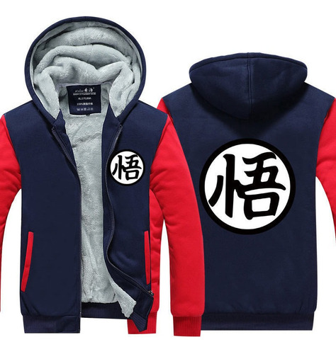 . Dragon Ball Cosplay Son Goku - Sudadera Con Capucha Polar