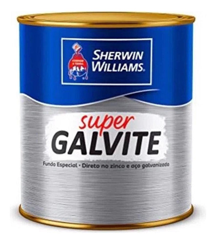 Super Galvite Fundo Especial (quarto 0,9 L) Sherwin Williams Cor Branco/gelo