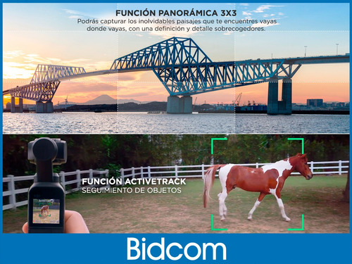 Dji Osmo Pocket Camara 4k 60fps Modelo 2019 Garantia Oficia