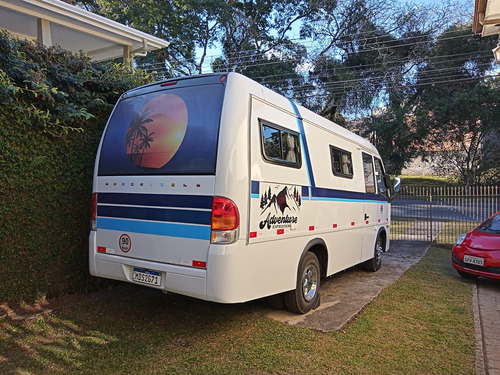 Motorhome A6 Cnh Categoria B Documentado Para 9 Pessoas.