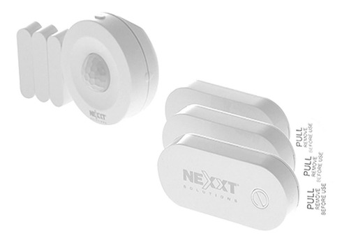 Imagen 1 de 6 de Kit Alarma Sensor Movimiento Nexxt Smart Wifi Ahbsnmo4u1