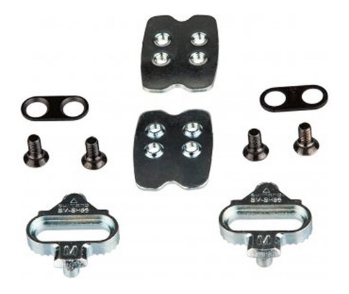 Imagem 4 de 5 de Taquinho Taco Shimano Sm-sh56 Spd Liberação Múltipla - Par