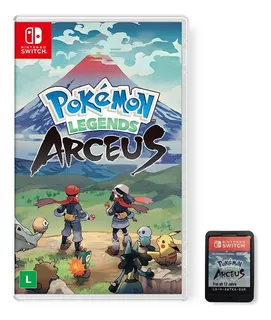 Jogo Pokémon Legends Arceus Nintendo Switch Mídia Física