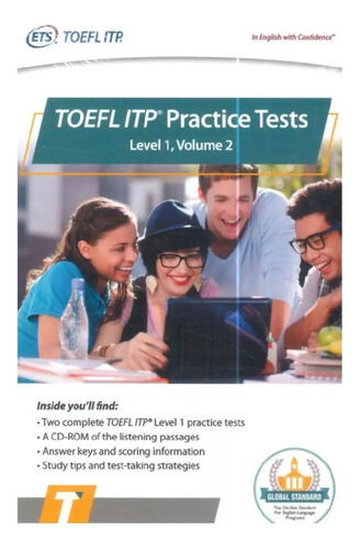 Toefl Itp Level 1 Practice Tests, Volume 2 - Capa Comum - Editora Ets
