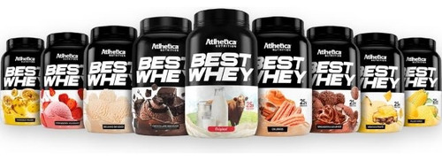 Best Whey (900g) - Sabor: Milkshake De Morango Strawberry Milkshake