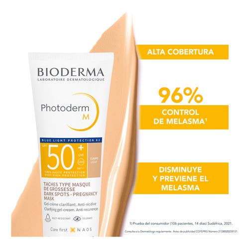 Bioderma Photoderm M Fps50+ Tono Claro | Piel Hiperpigmenta