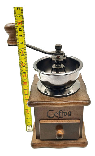 Molinillo De Cafe Vintage Moledor Ceramico - Cocina Marrón (Usado)