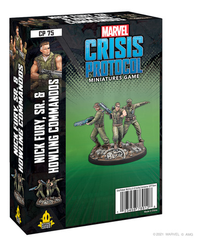 Marvel Crisis Protocol: Nick Fury Sr. & Howling Commandos 