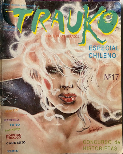 Revista Trauko, Historieta Chilena Nº 17, 1989, Ex03b5