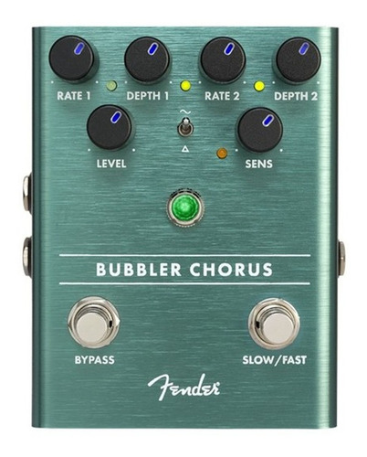 Pedal Analógico Fender Bubbler Chorus / Vibrato Oferta!!