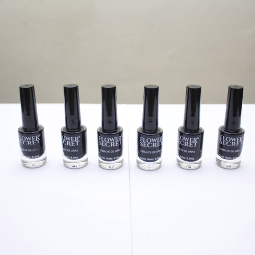 Set Seis Color Uñas/unicolor/secado Rapido
