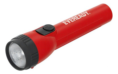 A lanterna LED Eveready Oneeled inclui 1 bateria D vermelha