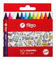 Comprar Crayon Crayones Ceras Filgo Pinto X 12 Colores Pack X10