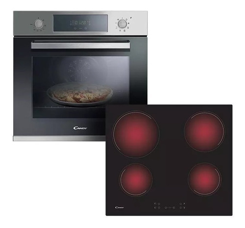 Combo Horno Y Anafe Candy Fcp605xl + Ch64ccb Super Oferta