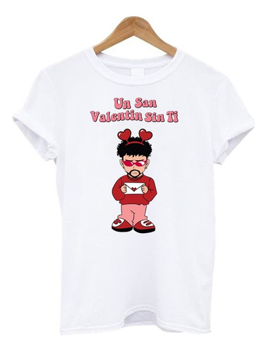 Playera Bad Bunny Un San Valentín Sin Tí Playera