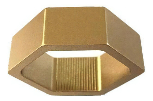 Puxador Gaveta-sobrepor-elemento-zen Dourado Fosco Pequeno