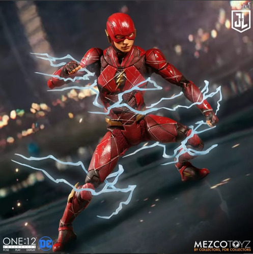 Flash Mezco Original Dc Justice League Zack Snyder Justicia (Usado)