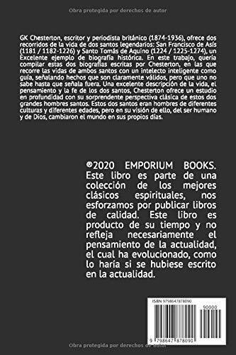 San Francisco De Asis Santo Tomas De Aquino -..., de Chesterton, G. K.. Editorial Independently Published en español