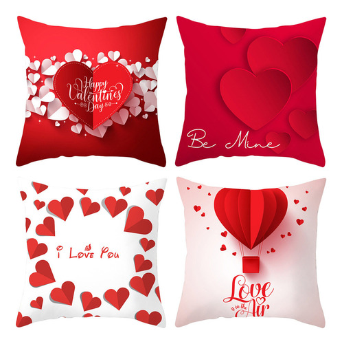 Regalo Fundas De Almohada D Para El Día De San Valentín, 4