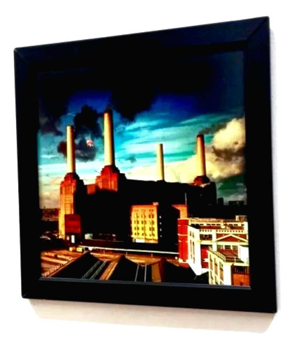 Quadro Pink Floyd Animals Capa Do Disco De Vinil Lp E Cd