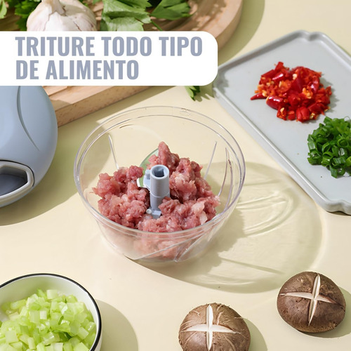 Clink Processador De Alimentos Manual 3 Lâminas Triturador