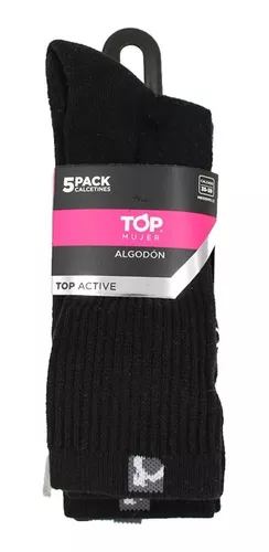 Calcetines MUJER Deportivos Largos C1 Pack 5 - Top Underwear