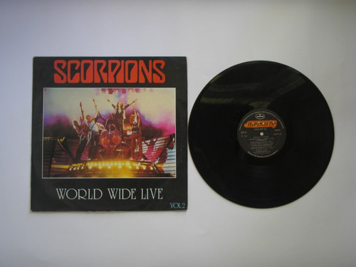 Lp Vinilo Scorpions World Wide Live Vol 2 Colombia 1987