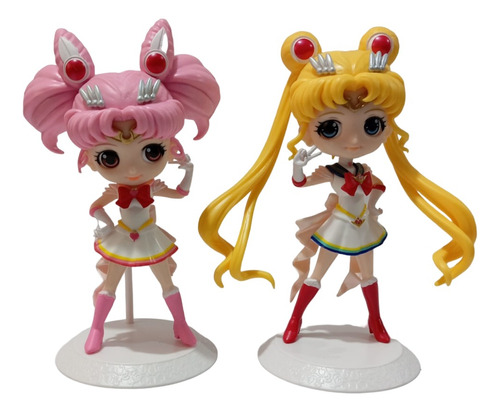 Sailor Moon Chibi Set De Muñecas Coleccionables 