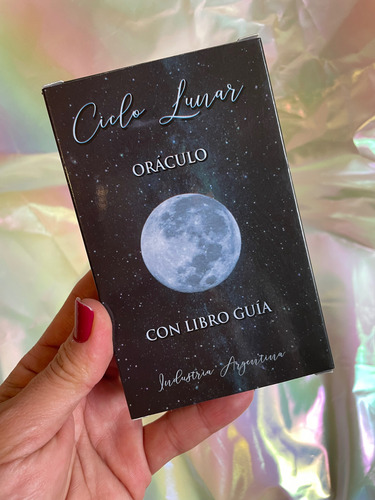 Mazo Cartas Tarot Oraculo Ciclo Lunar 44 Cartas + Guia