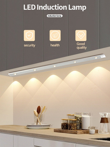 Luminária Lampada Led Sensor Presença Luz Noturna 30cm