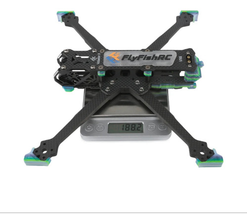 Frame Drone 6inch Dji O3 Gama Alta Flyfishrc Volador Ii Vx6