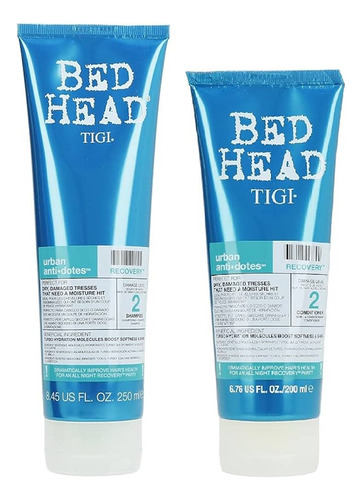 Tigi Recovery Shampoo 250ml + Acondicionador 200 Ml 