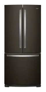 Refrigerador auto defrost Whirlpool MWRF140SWH acero inoxidable negro con freezer 554L 127V